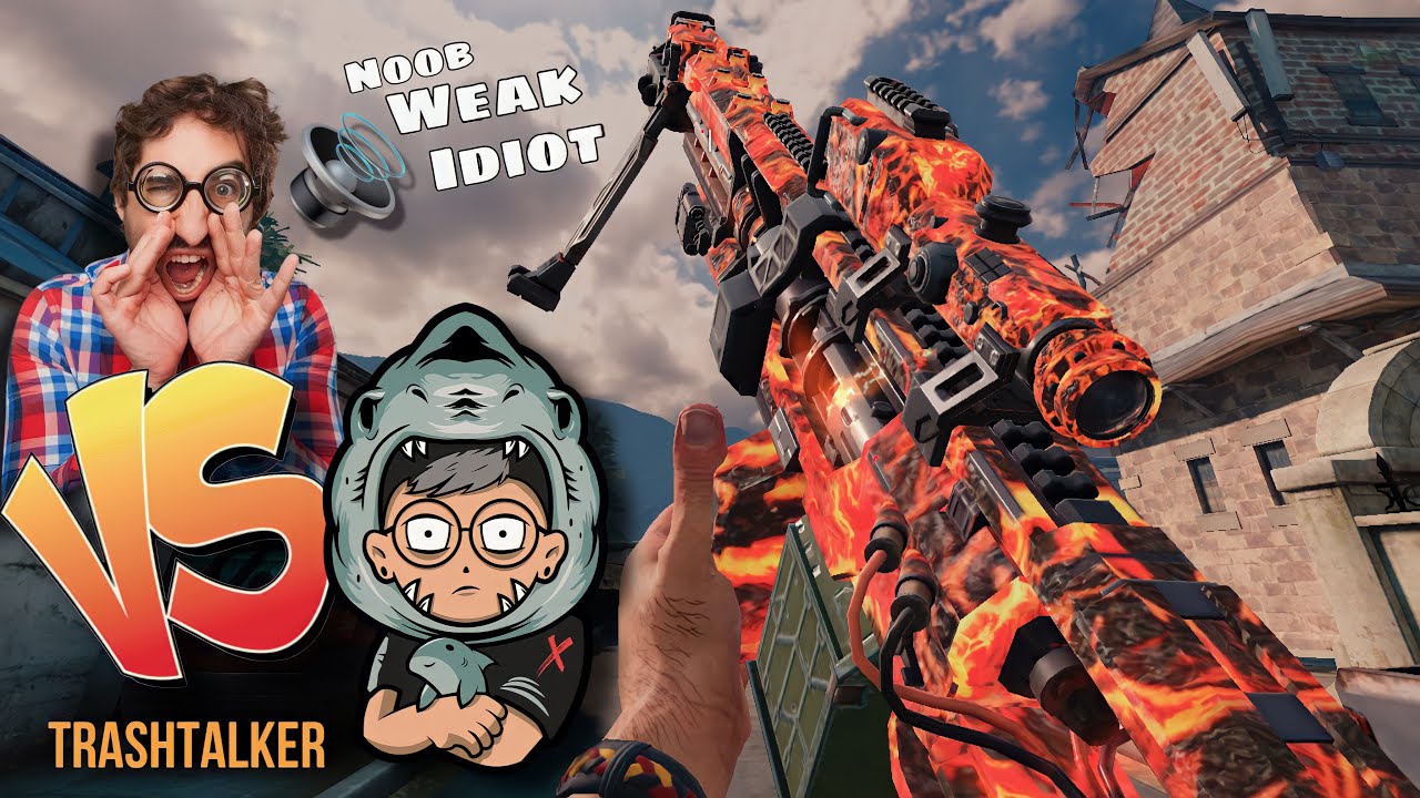 DESTROYING 0 KILL TRASHTALKER WHO CHALLENGED ME TO 1V1……