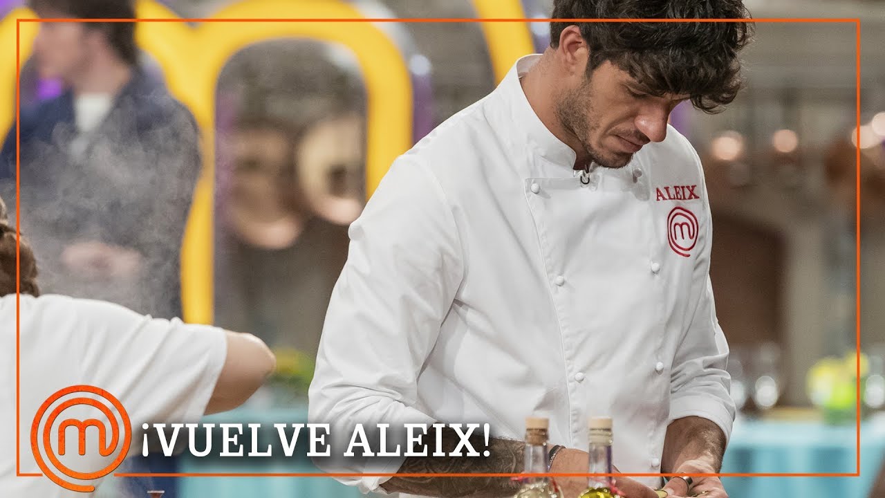 ALEIX regresa “muy feliz” para cocinar en MasterChef Celebrity 4