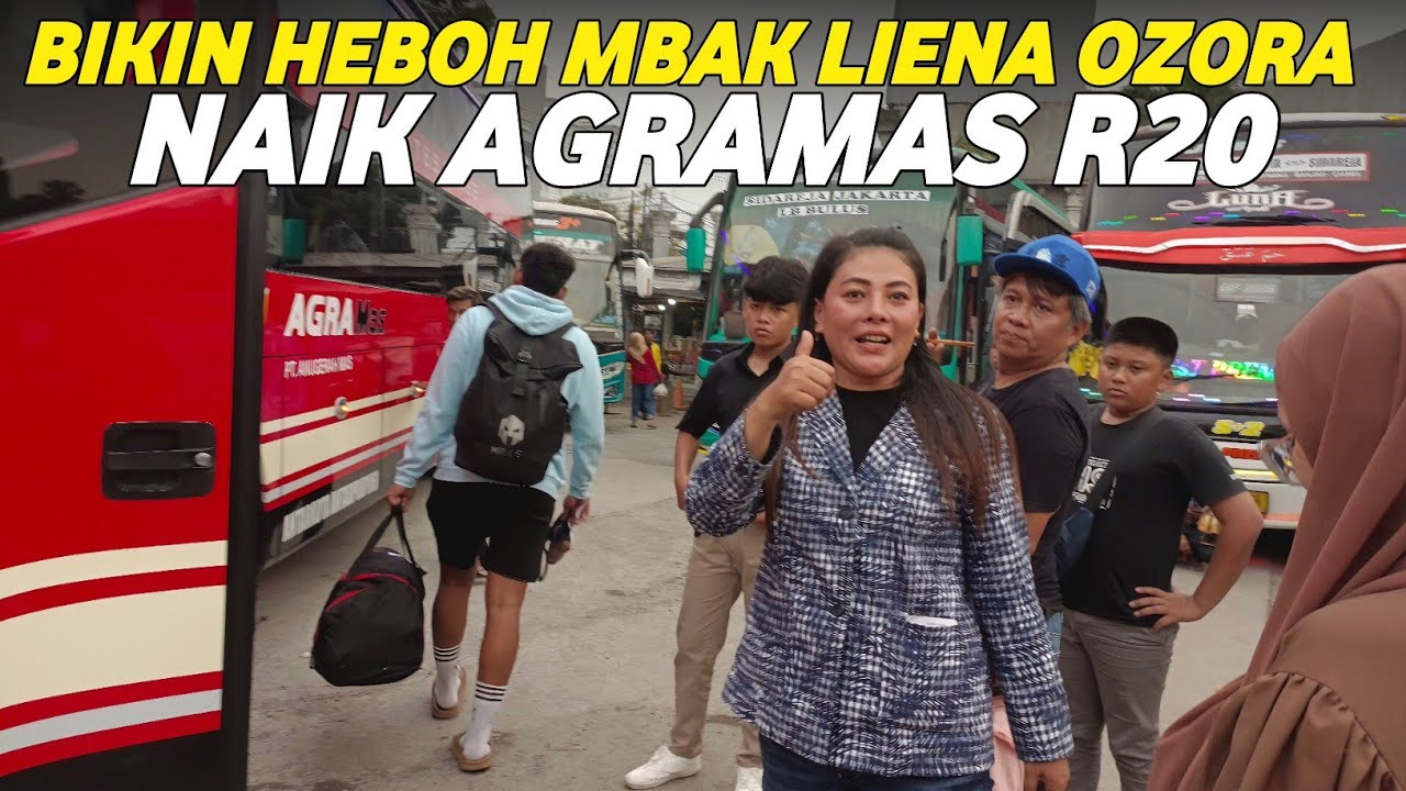 MBK LINA OZORA NAIK AGRAMAS R20‼️KEDATANGAN LINA OZORA SEKETIKA PONPIN JADI RAME