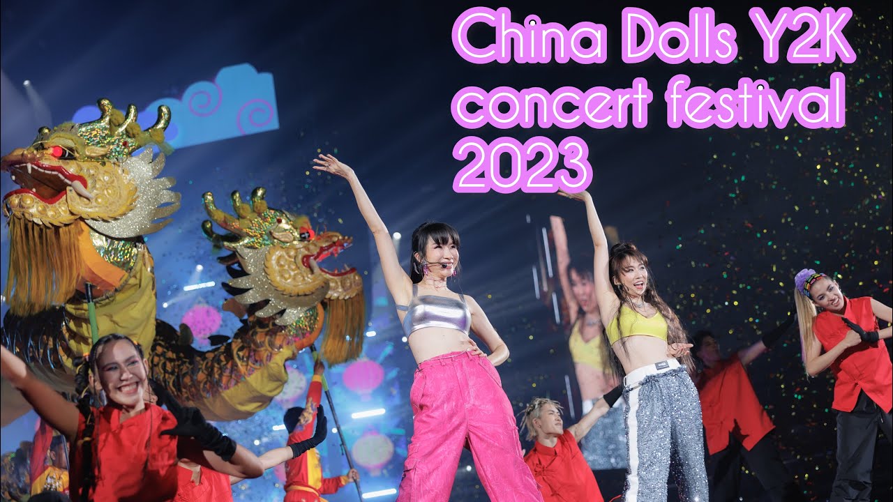 Y2k confest China dolls show at Y2K concert festival 2023 impact arena 23 April 2023