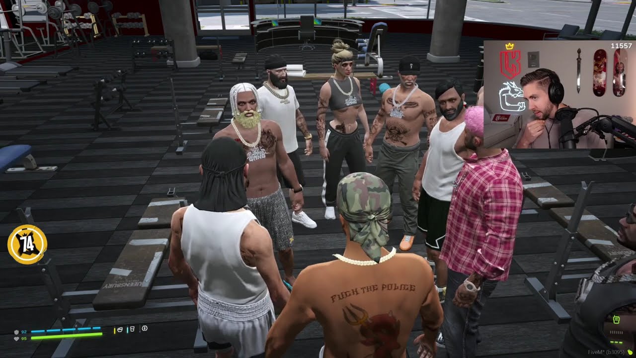 Kebun on Hutch DMing him about Peanut Warlording Courage | GTA Prodigy RP