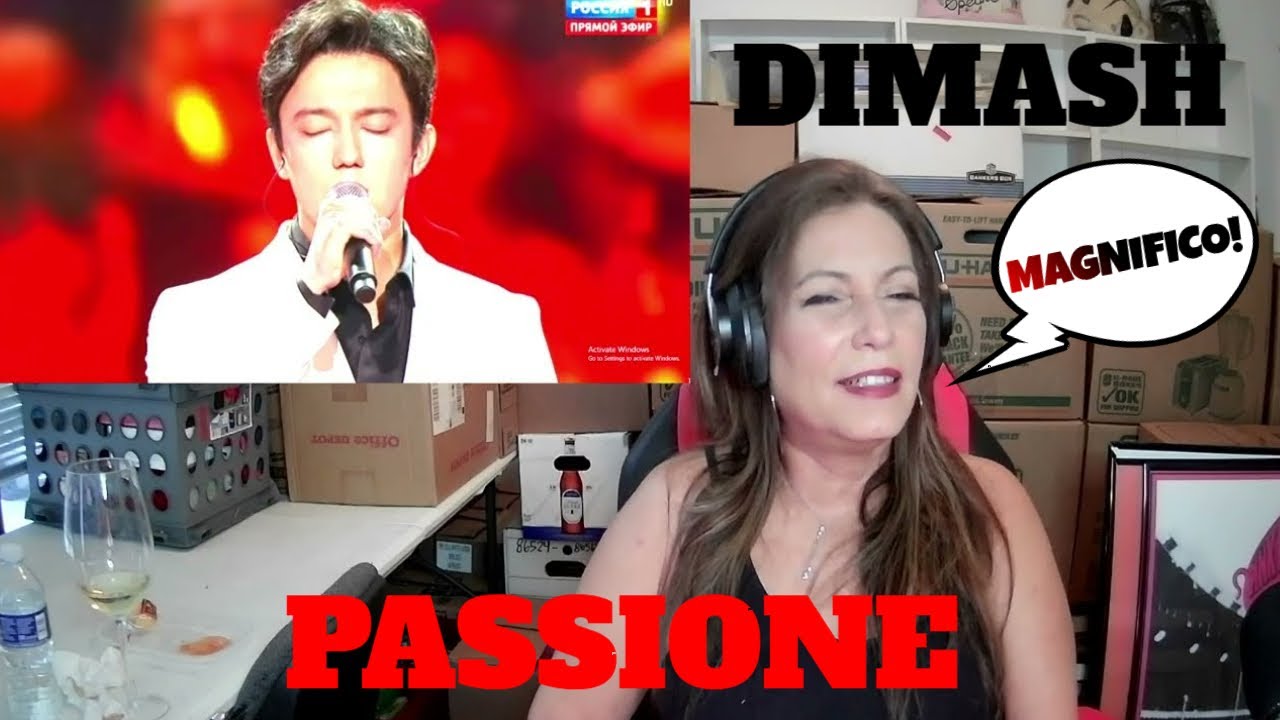 Димаш-Passione | ЦЭЛ Димаш Реакция #reaction