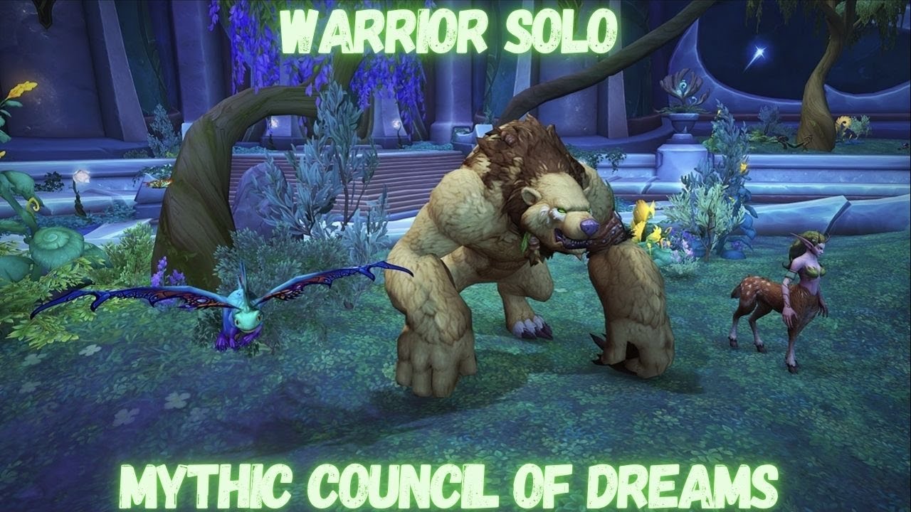 Warrior Solo Mythic Council Of Dreams - Amirdrassil The Dream's Hope