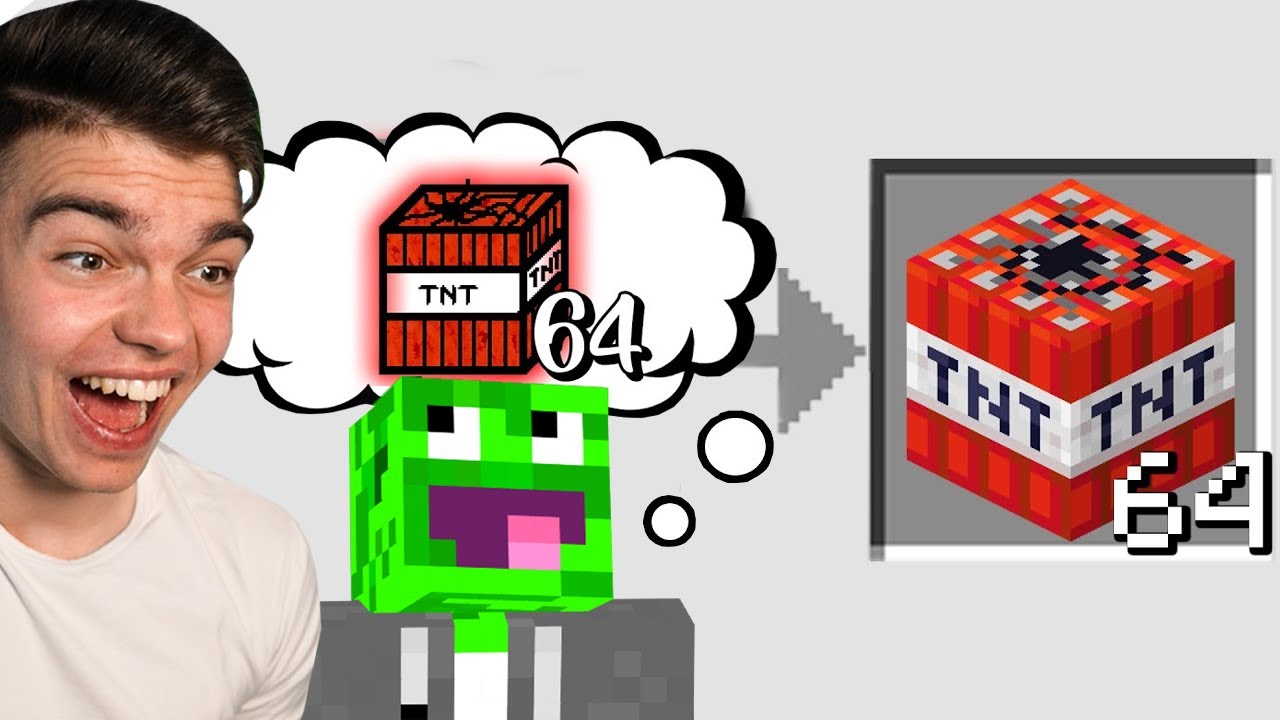 MINECRAFT, ale O CZYM POMYŚLISZ TO DOSTAJESZ... (niemożliwe)