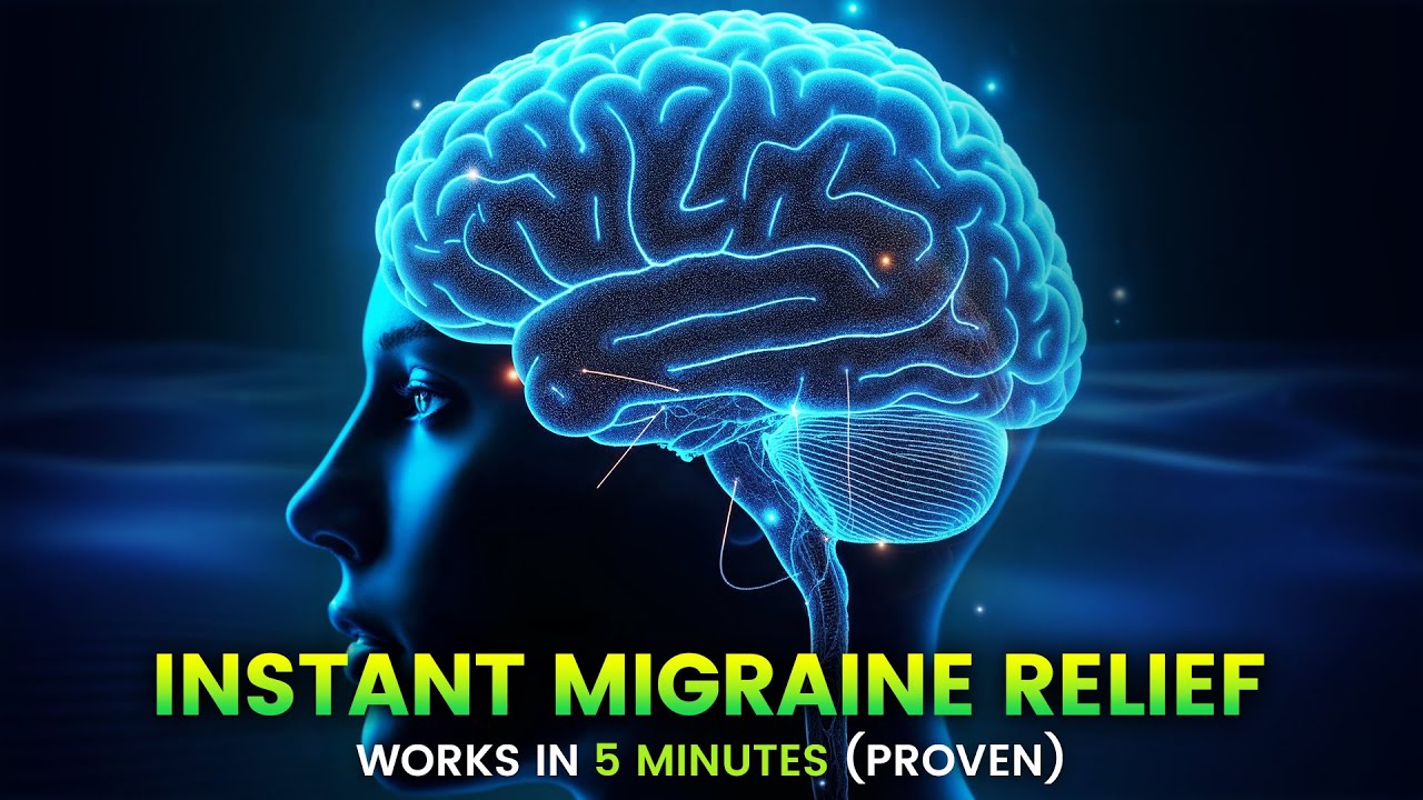 🌀Instant Headache Relief: 0.5Hz Healing Frequency🌀 (Works in 5 Minutes) Quick Migraine Relief Music