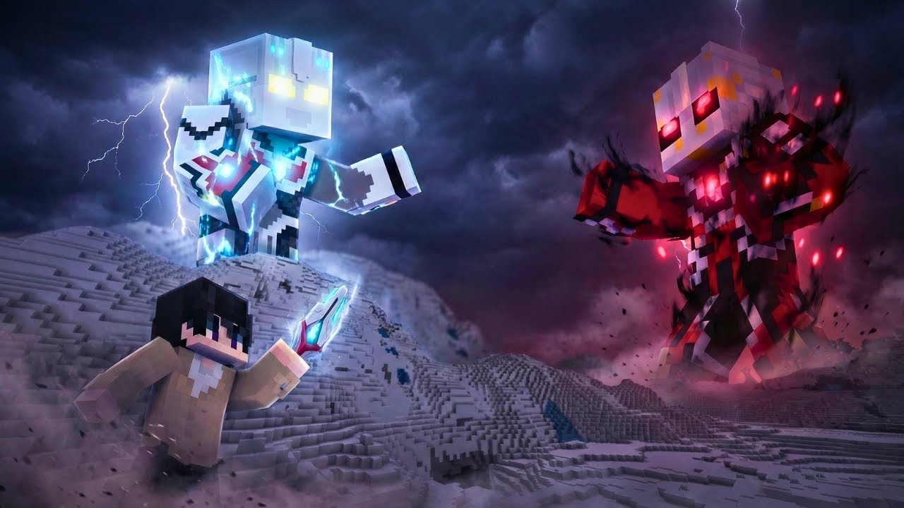 MINECRAFT TAPI JADI ULTRAMAN NEXUS!