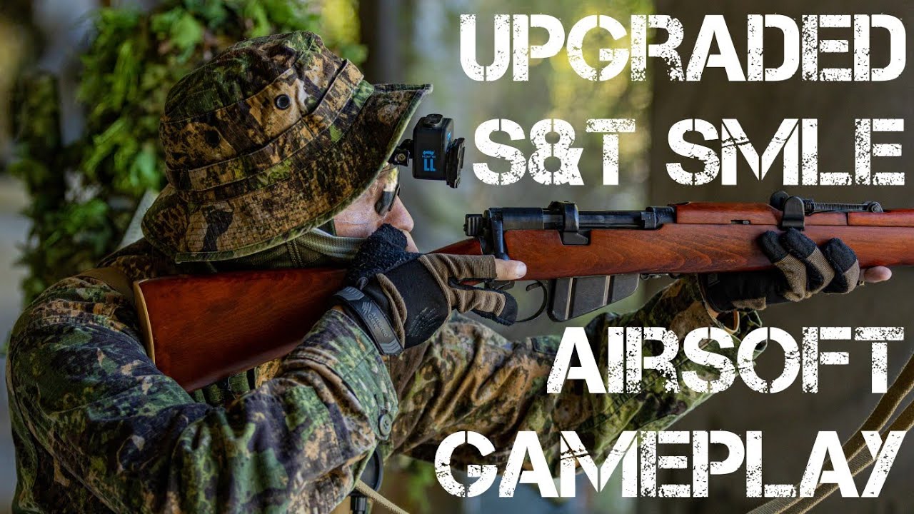 Upgraded S&T SMLE Lee-Enfield No1 MK3 #airsoft #gameplay 