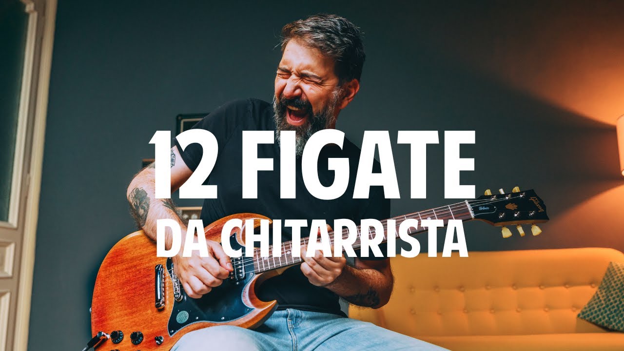 12 FIGATE DA CHITARRISTA DA REGALARE  da 5&euro; a 500&euro;