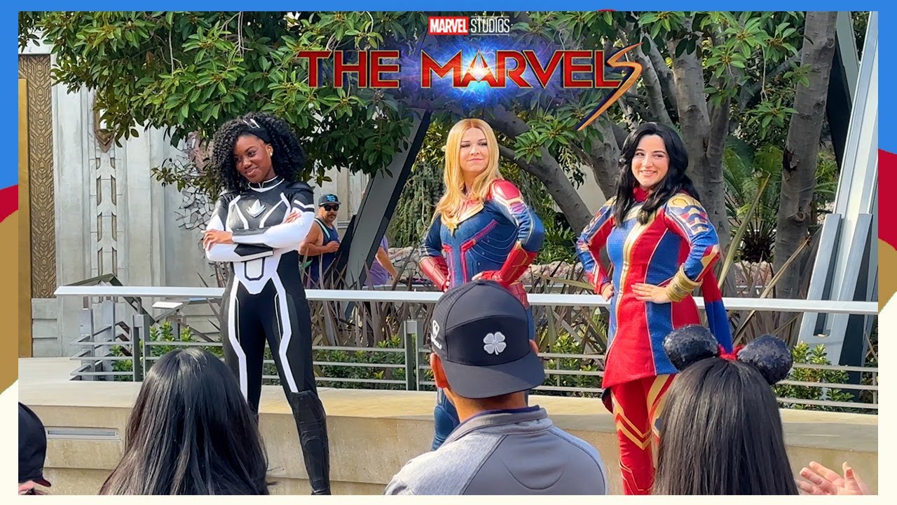 The Marvels Arrive to Avengers Campus | Disney California Adventure 2023