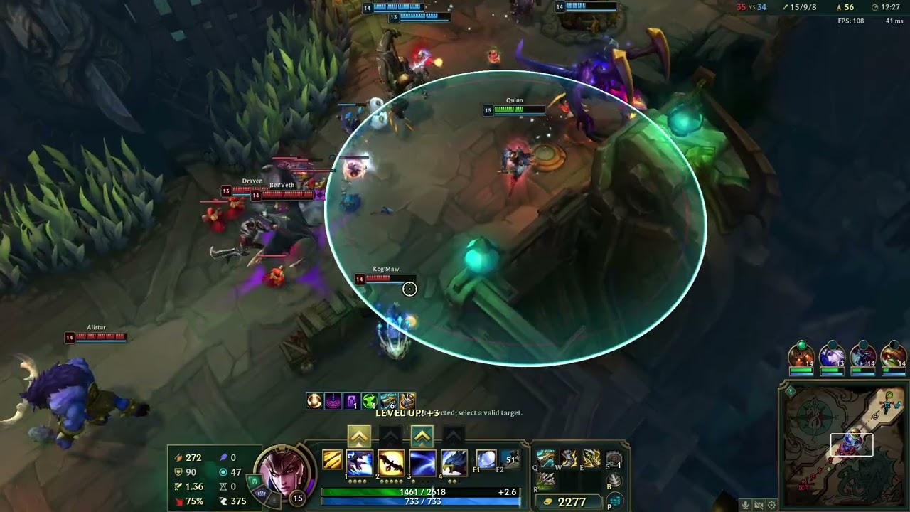 ARAM: Mayhem Quadra Kill Quinn