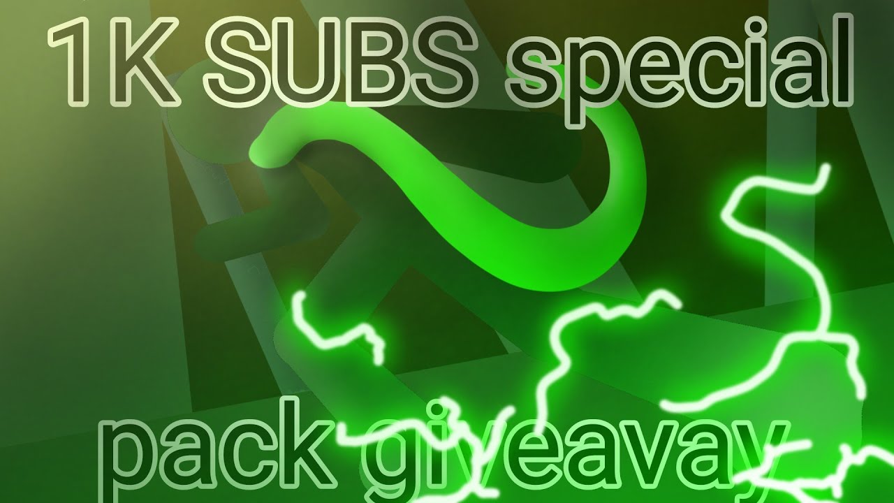 1000 subs mega pack | Stick Nodes