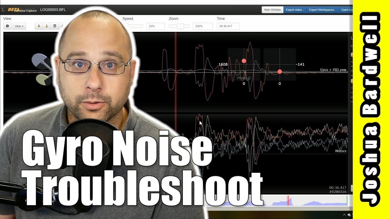 Gyro Noise Troubleshoot | MINI QUAD BLACKBOX