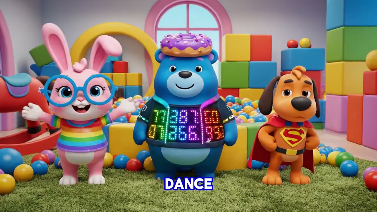 Dancing Shapes 🔷🎶 | Fun Kids Song to Learn Shapes & Colors | Giggle Notes Ruby