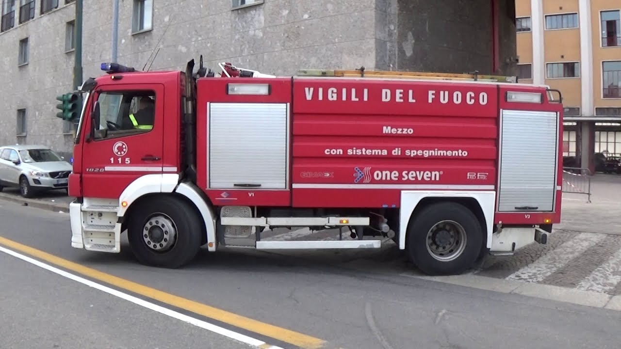[VVF MILANO] ABP AUTOBOTTE VVF MILANO IN EMERGENZA