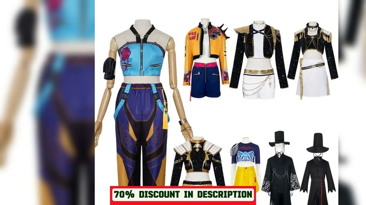 Latest Products You Must Know! Kids Rumi Zoey Mira Cosplay KPop Demon Hunters Costume Women Girls