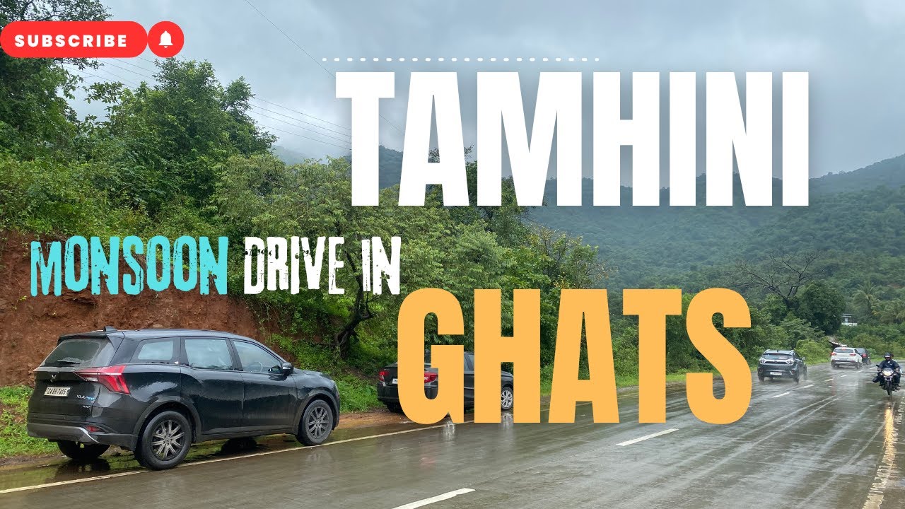 Tamhini Ghat Reopens! Driving Through Monsoon Magic 🌧️🌫️ | Rain, Clouds & Greens #xuv700 #kokan