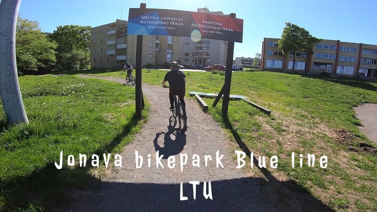 Jonava Bike Park Blue line