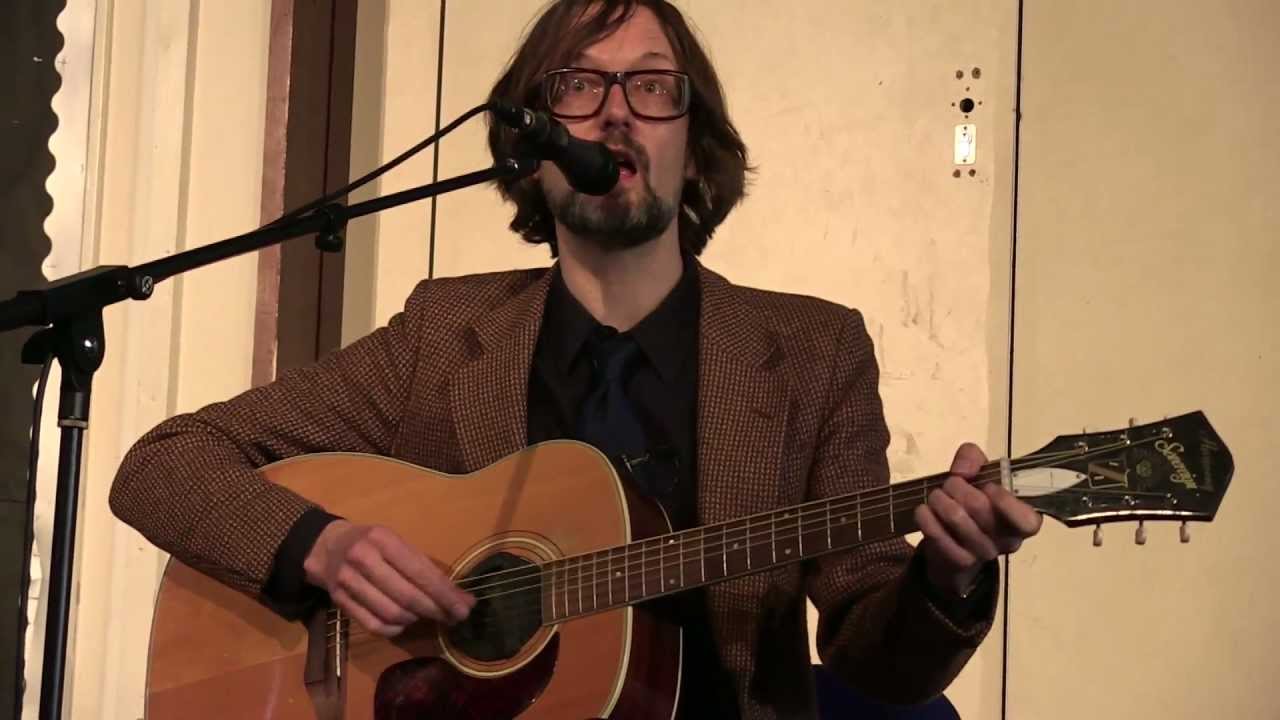 Jarvis Cocker takes school assembly at The City School in Sheffield