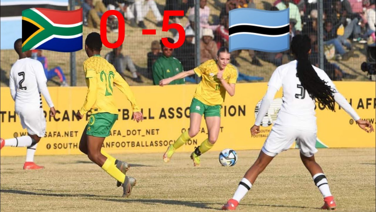 South Africa 🇿🇦 0⃣➖5⃣ 🇧🇼 Botswana/Highlights