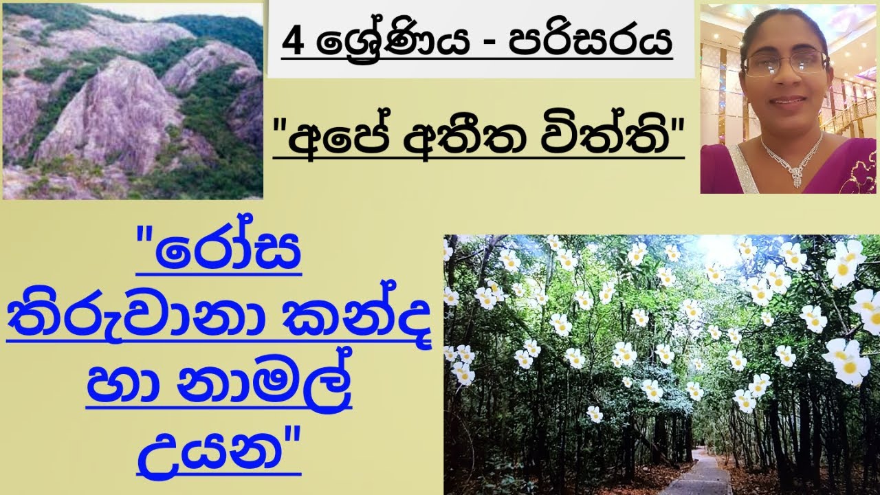 Rosa Thiruvana Kanda and Namal Uyana | රෝස තිරුවානා කන්ද හා නාමල් උයන