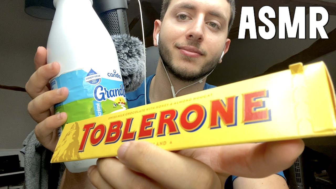 ASMR FR - Dégustation TOBLERONE !