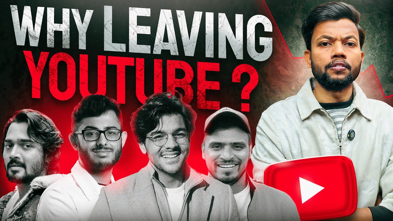 Bade Creators YouTube क्यो छोड़ रहा है ? Youtube Ki Sachhai 🤫