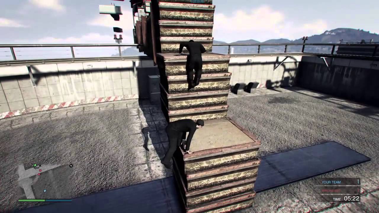 GTA 5 episode #2: Extreme Parkour Deathmatch Hard