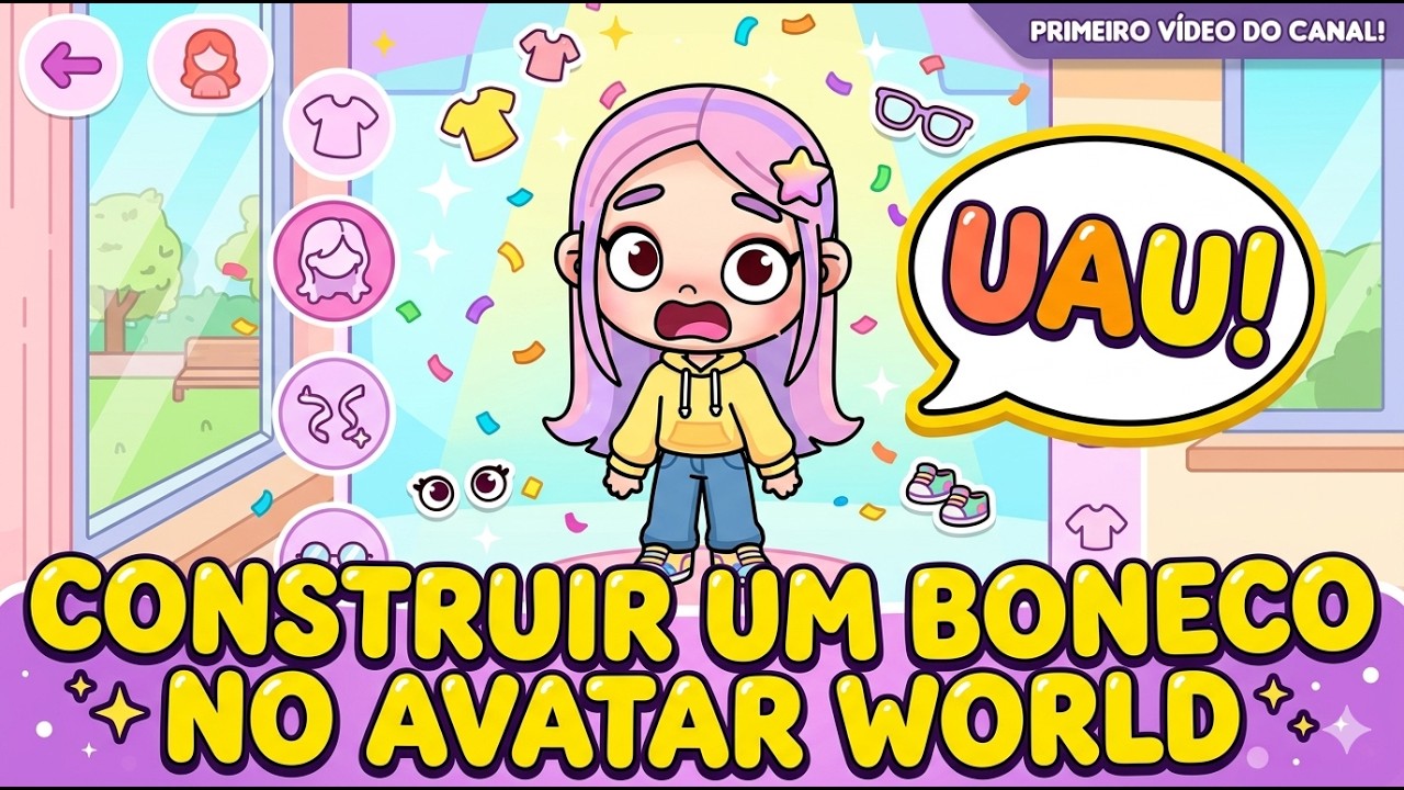 FIZ A PERSONAGEM MAIS FOFA DO AVATAR WORLD! 🏠 Alicia Games