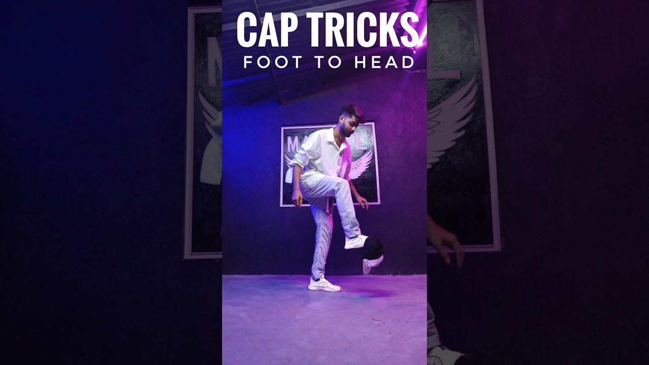 🔥😍 Cap Trick 🔥 Food To Head #dance #shorts #tutorial #ytshorts
