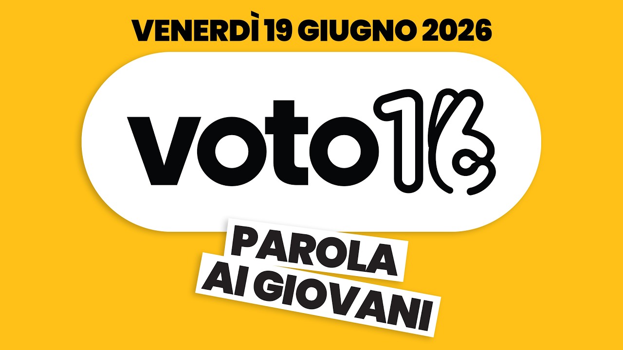 VOTO 16 PAROLA AI GIOVANI