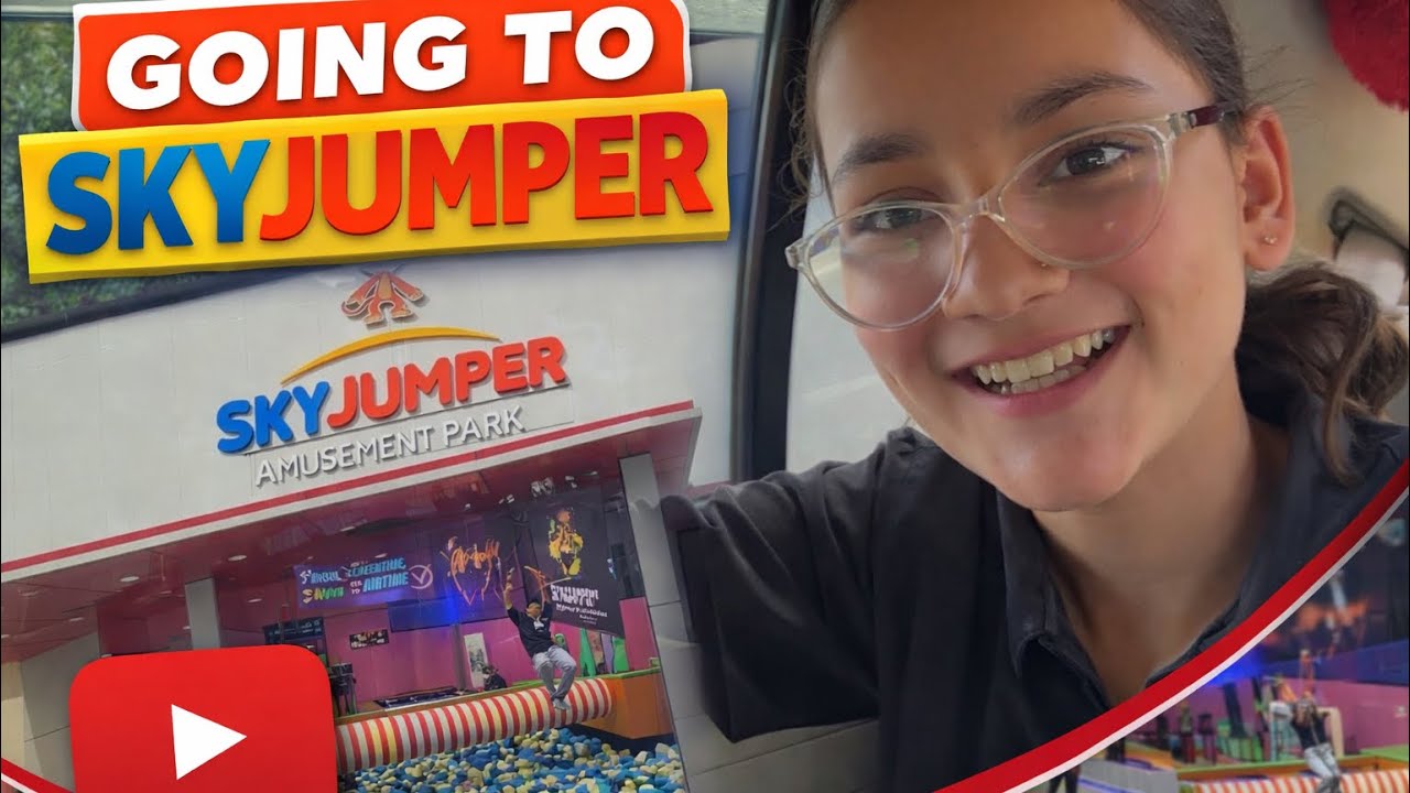 GOING TO SKYJUMPUER  TREMPOLINE PARK 😍#youtuber #fullenjoymant #withfamily #mostfunny #explorepage 