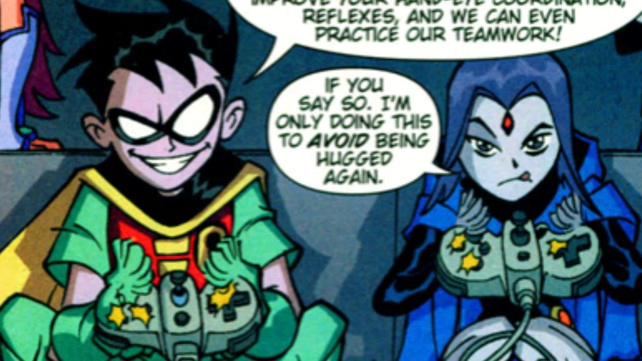 Teen Titans Robin Raven-A Thousand Years