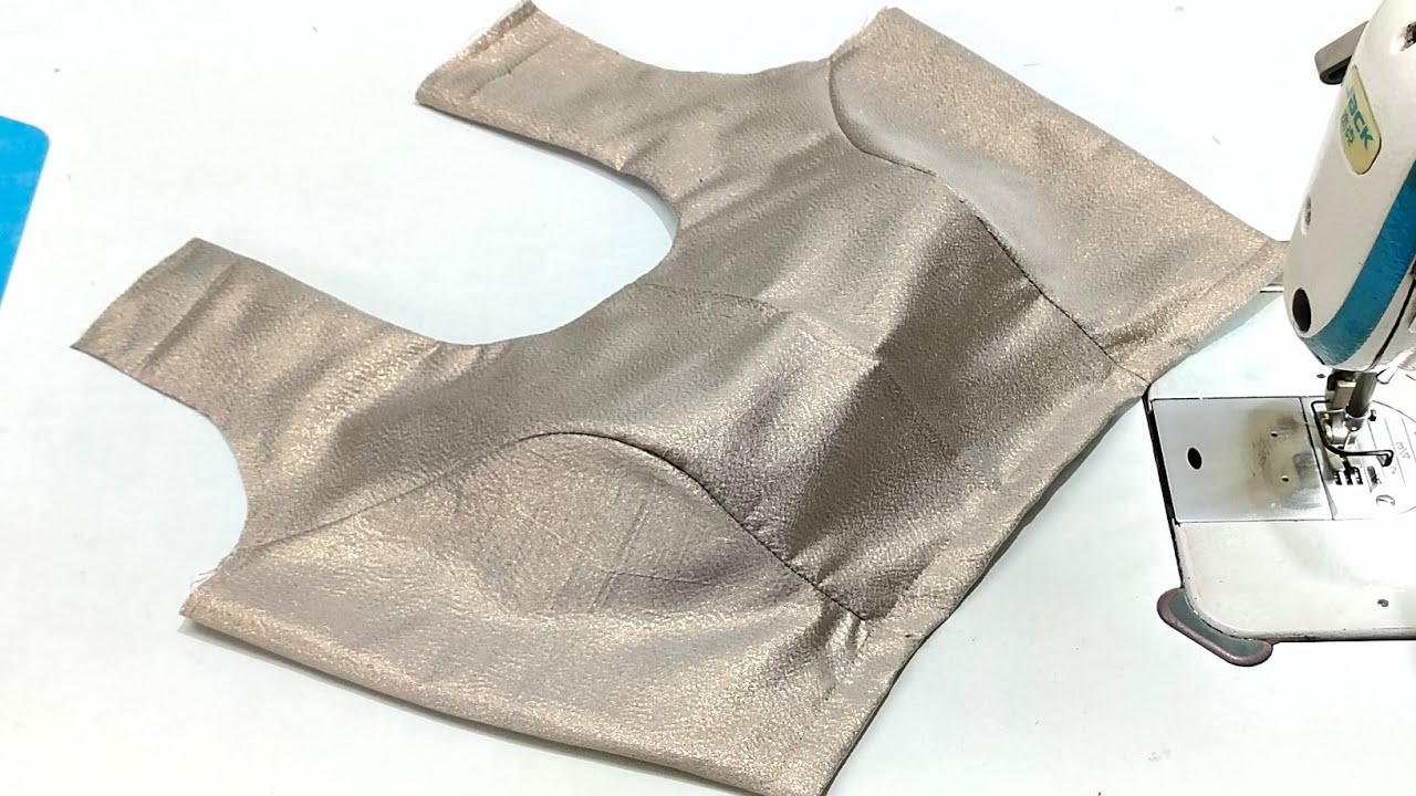 Princess cut blouse cutting and stitching tutorial | Princes Cut Blouse Design