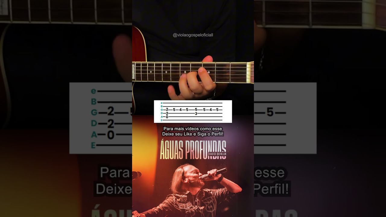 🎸&Aacute;guas Profundas (Tablatura de Viol&atilde;o)