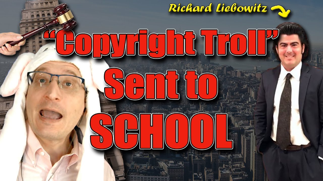 Judge Sends Copyright Troll Liebowitz to School (Literally)