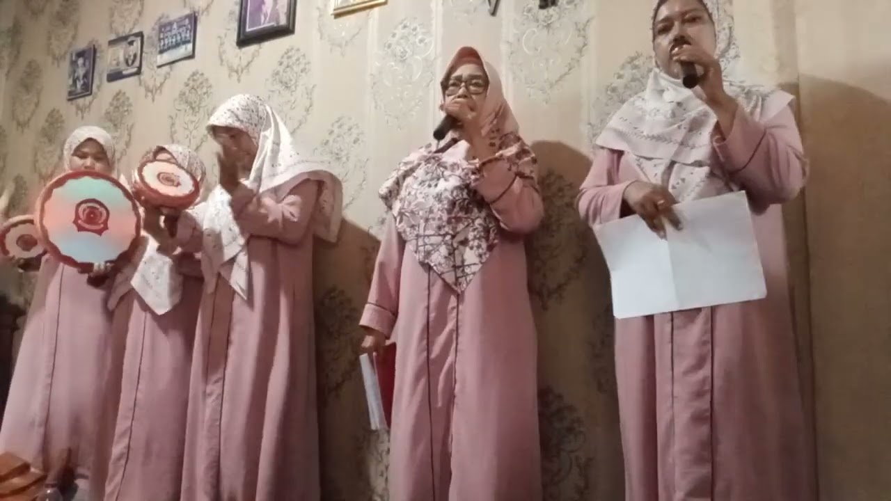 Asyroqol bareng tim rebana Nurhasanah 💜