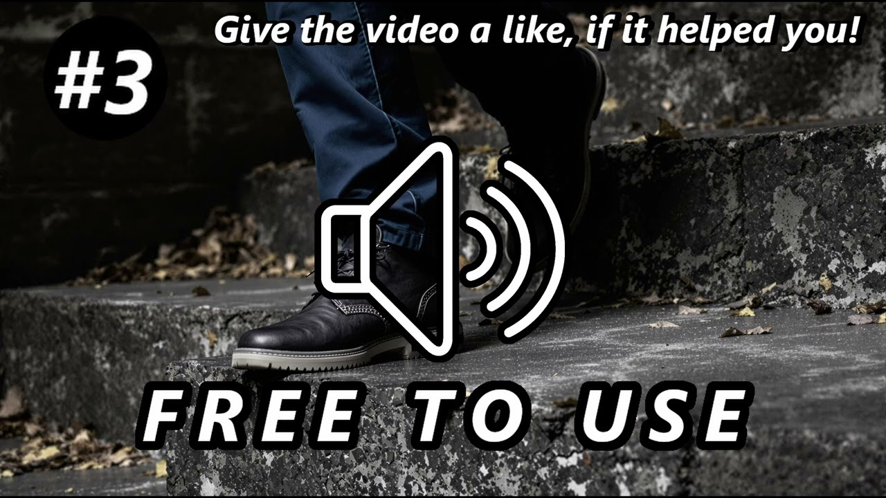 Footstep Sound Effects | 4 Unique Walking Sounds in One Video