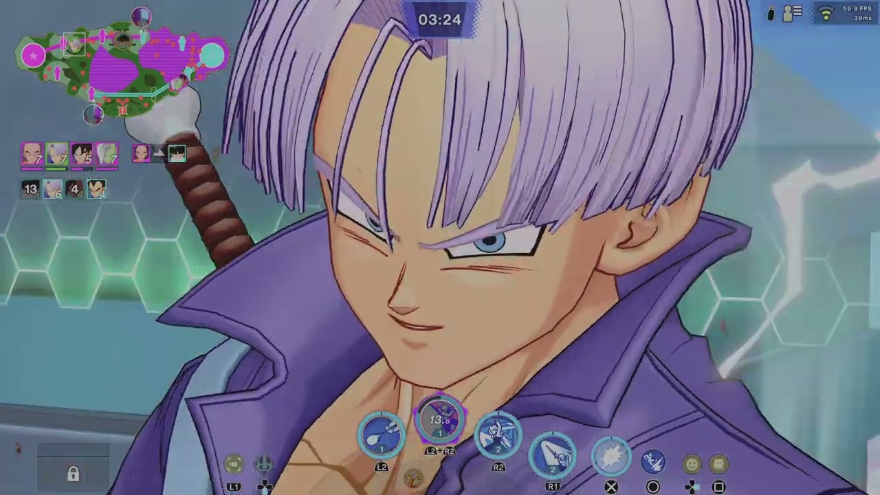 DRAGON BALL GEKISHIN SQUADRA EM PS5 [4K 60FPS]