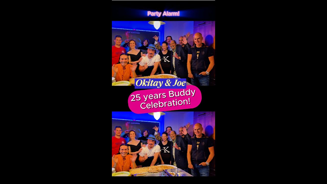 Okitay & Joe: 25 Years of Friendship &ndash; A Celebration in Hamburg!