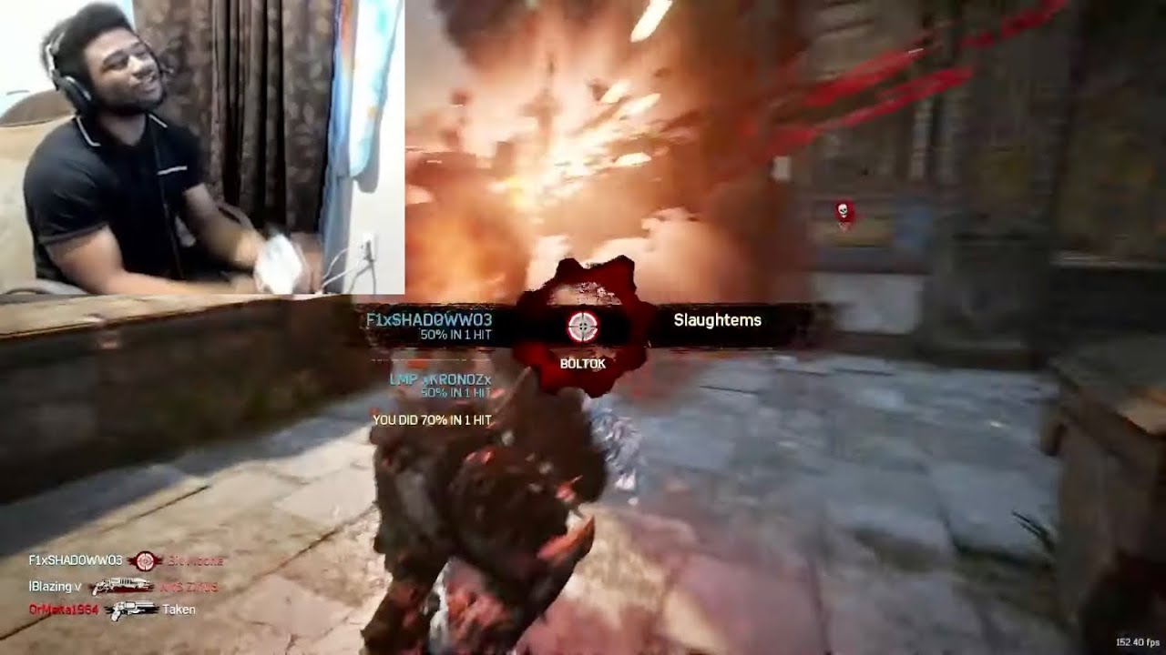 THE WORST GEARS 4 HACKER I’VE SEEN - GEARS OF WAR 4