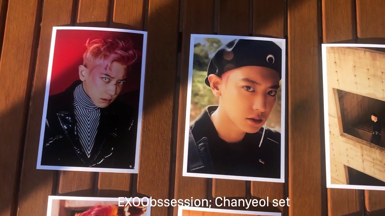 EXO ETSY Photocard Sets EXAMPLES