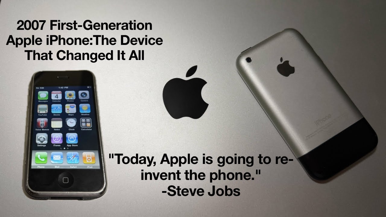 First Generation Apple iPhone: The Device That Changed It All In 2007!