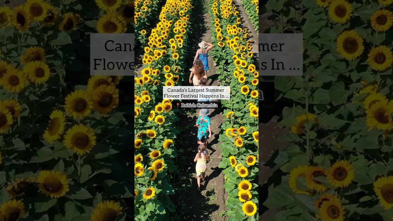 Canada&rsquo;s Largest Summer Flower Festival Happens In British Columbia