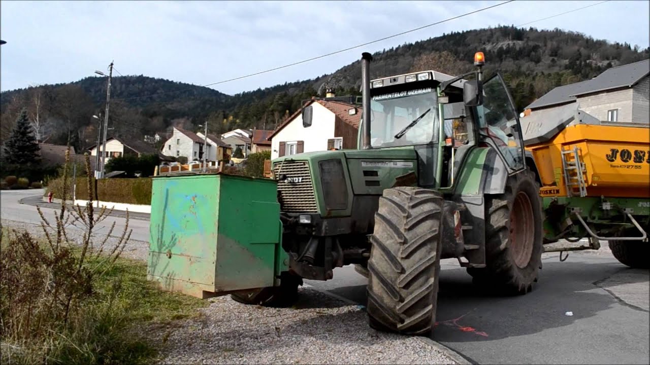 Terrassement Fendt Favorit 824 & Joskin !