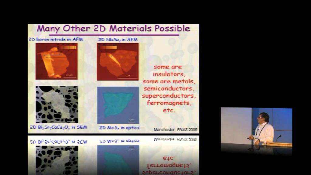Andre Geim on Graphene
