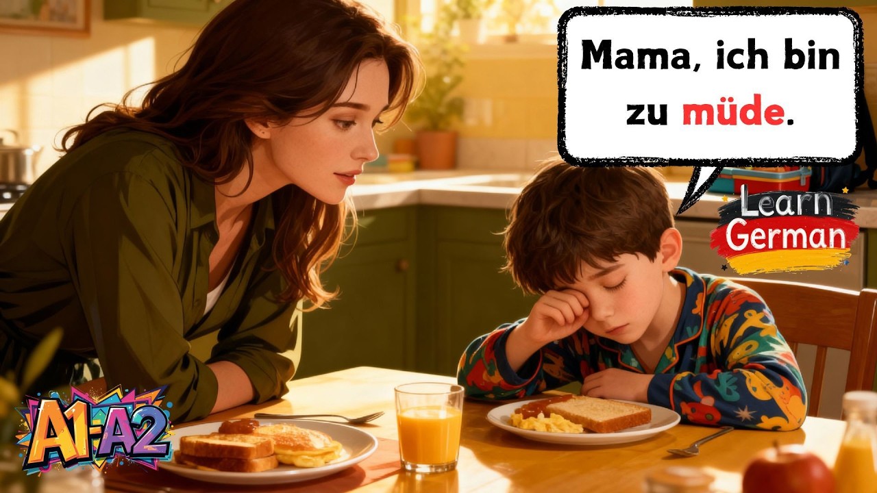 🇩🇪 Learn German Through Daily Family Conversations! 🏠