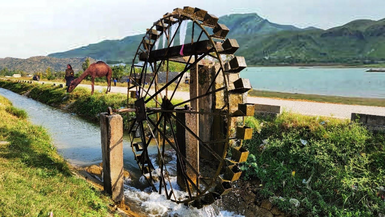 Massive Persian Water Wheel in Taxila | Ancient Irrigation Tech Still Working! 😲