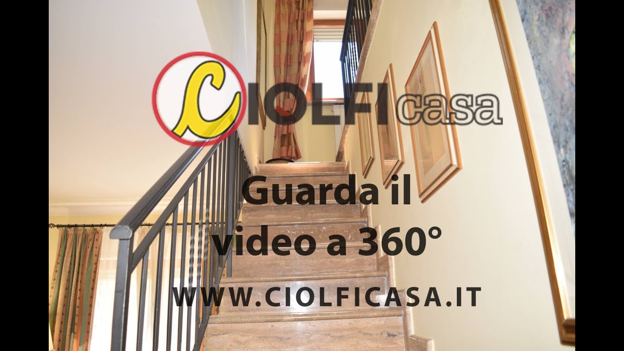 Villa a Schiera Due Livelli Cassino Corridoio Primo Piano - Tour 360° Rif.1031
