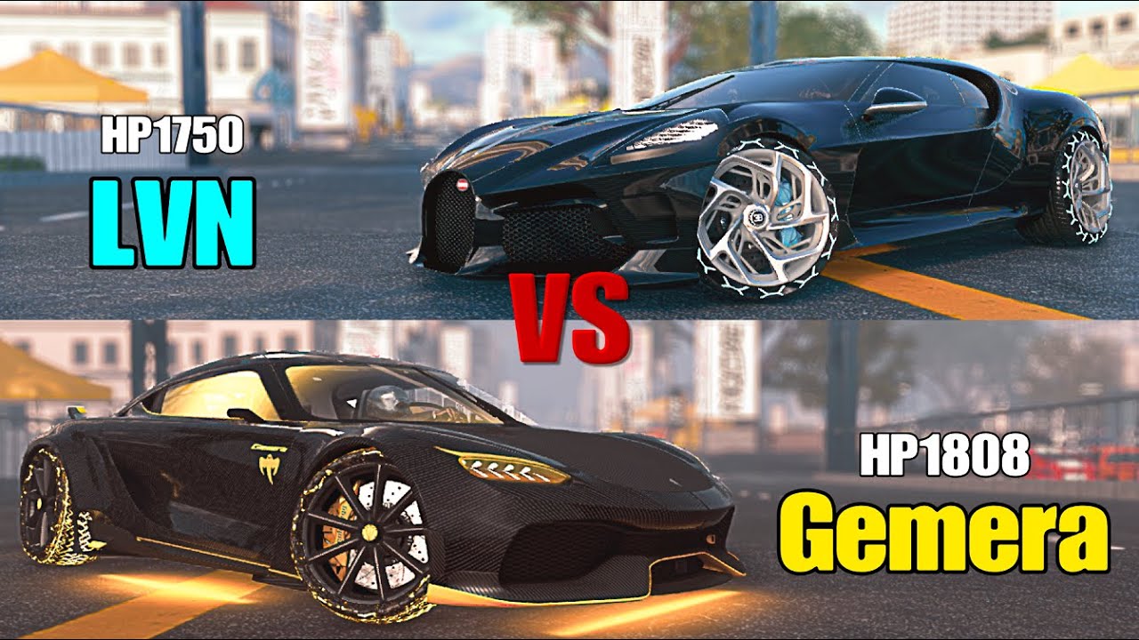 The Crew 2 | Bugatti La Voiture Noire Vs Koenigsegg Gemera Fully Upgrade 