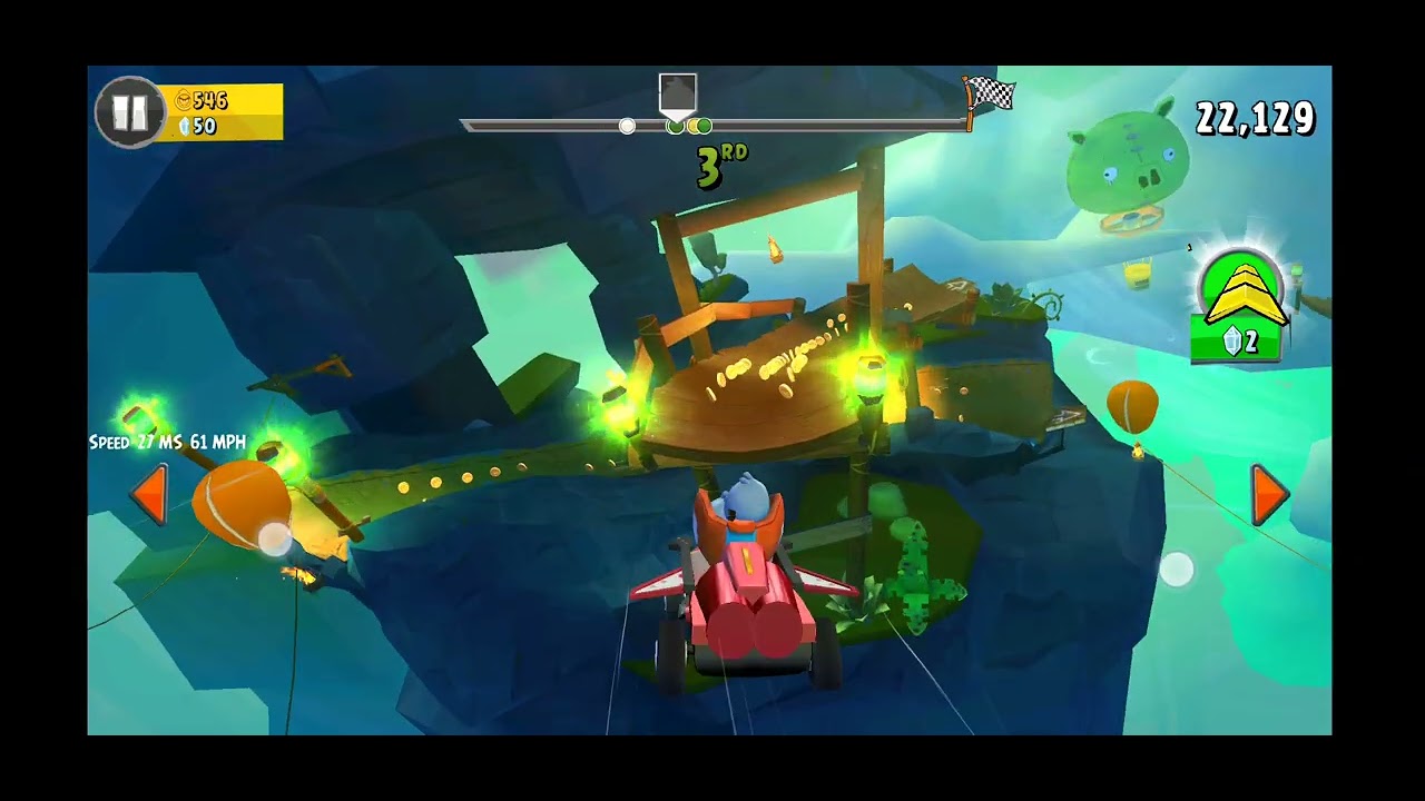 angry birds go Revolution daily event 
